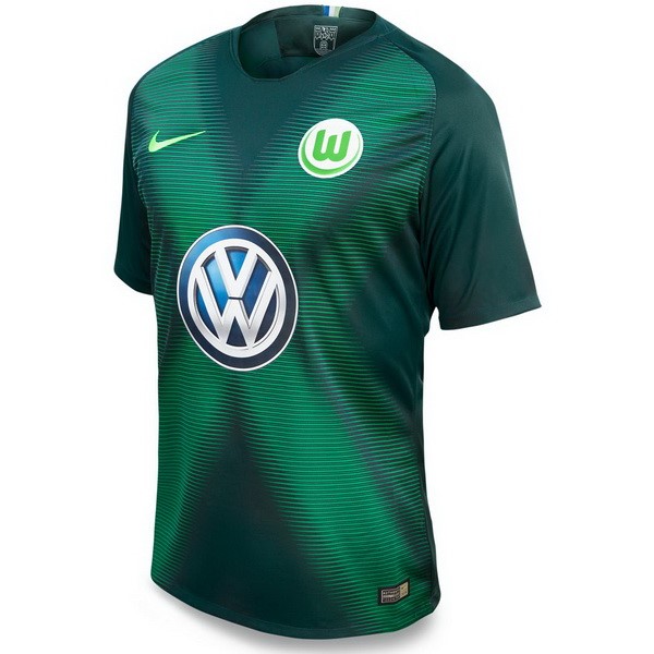 Trikot Wolfsburgo Heim 2018-19 Grün Fussballtrikots Günstig